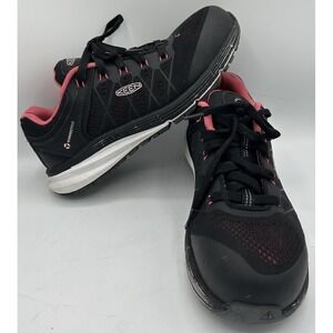 Keen Utility‎ Safety Steel Toe Work Shoes F2413-18 Black Men's Size 8